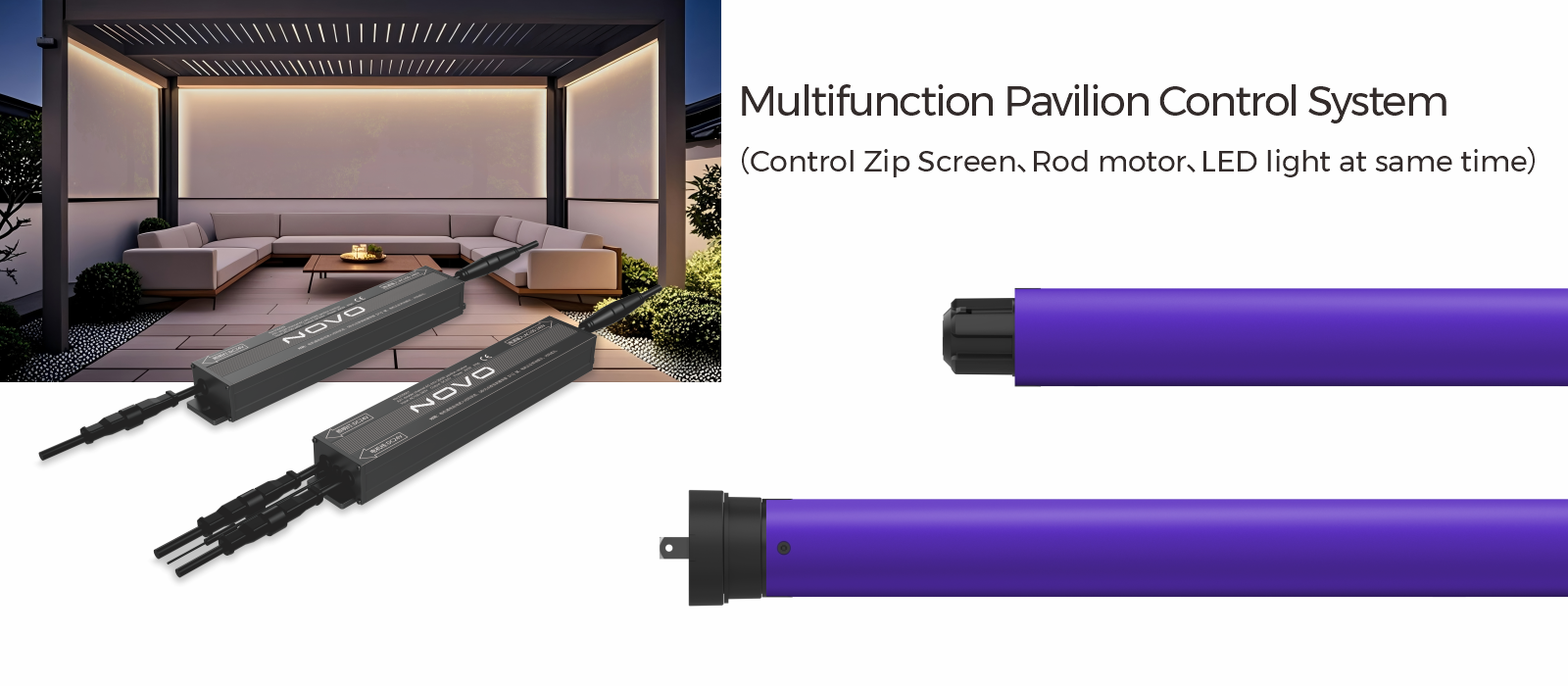 K45-ELR Tubular Motor