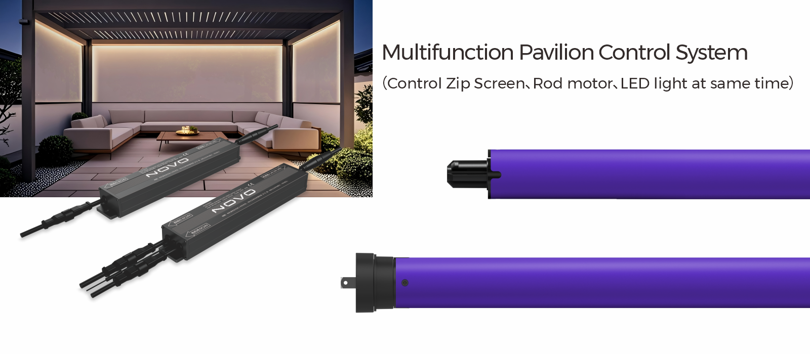 K35-ELR Tubular Motor