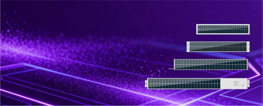 Dc wide voltage,
no fear of current
fluctuations