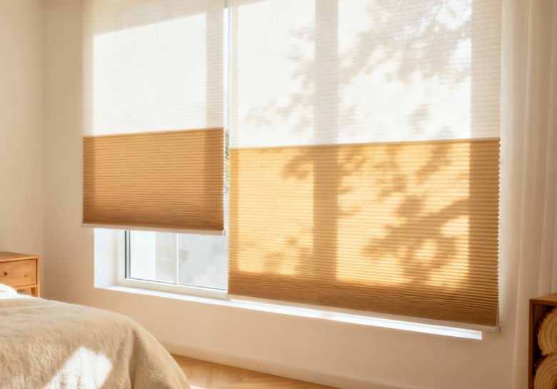 Product Application: Bedroom curtains